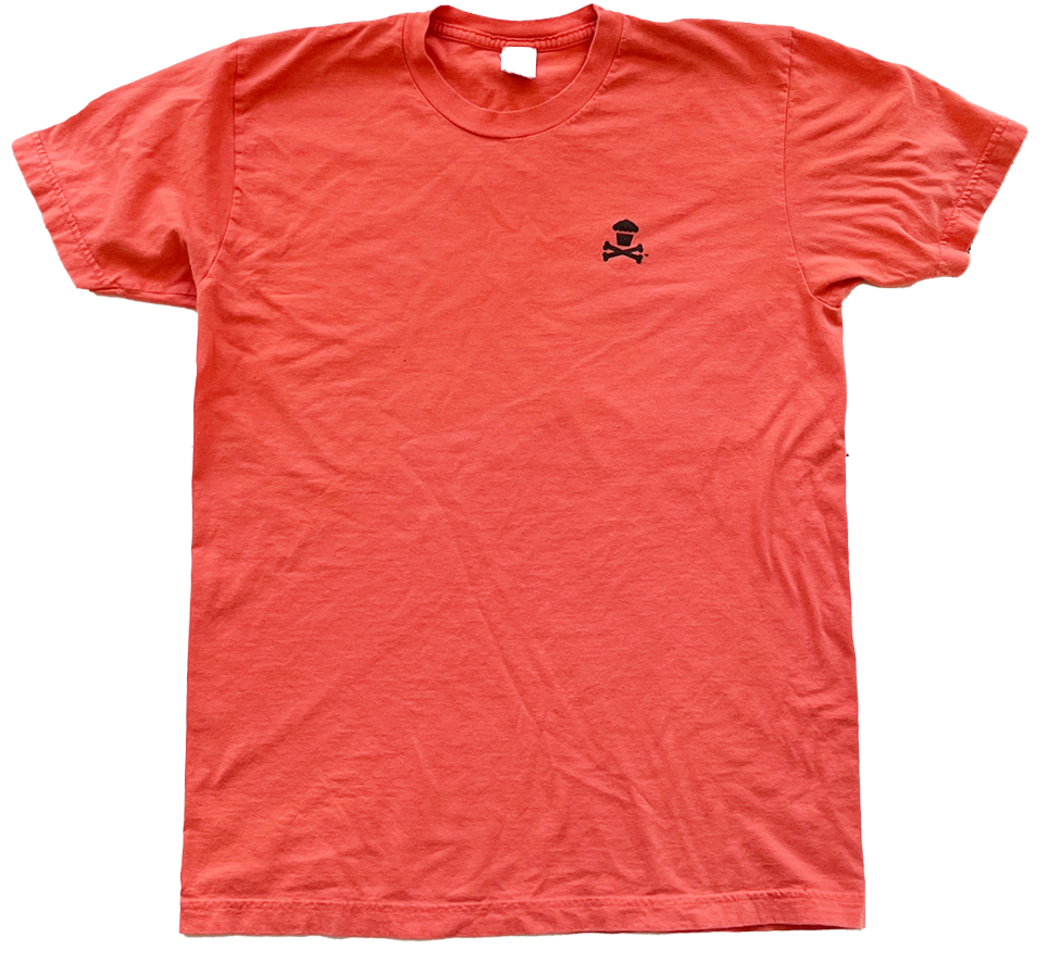JC Vault - Adult Medium - Bright Coral Basic Mini Crossbones (Johnny's Closet)
