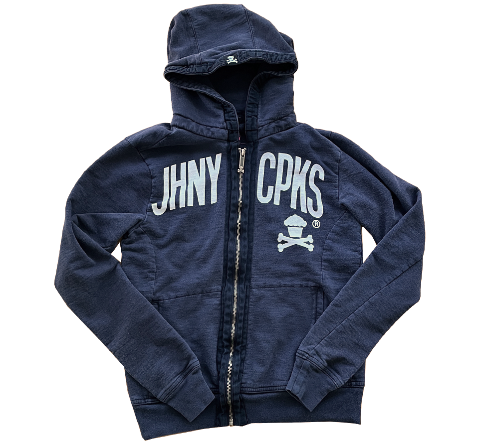JC Vault - Adult XS / Small - JHNY CPKS Charcoal Zip Up with Custom Zipper (Johnny's Closet)