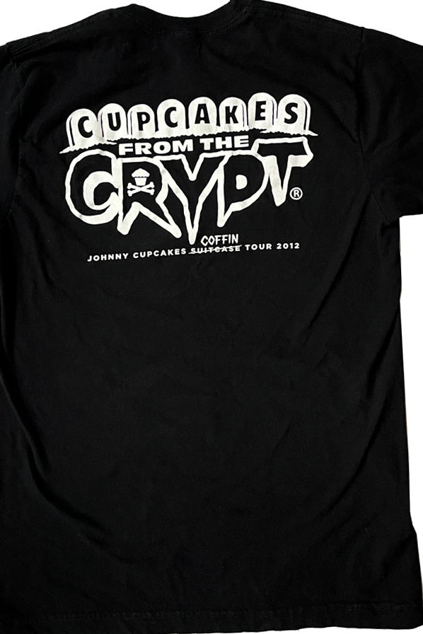 JC Vault - Adult Medium - Johnny's Personal Coffin Tour Crew T-Shirt ('12) / Johnny's Closet
