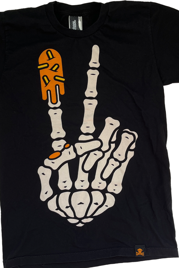 JC Vault - Adult Small - Skeleton Hand (Coffin Tour '12) / Johnny's Closet