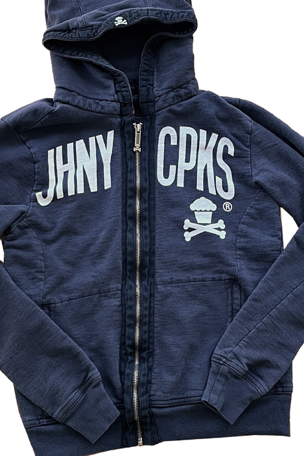 JC Vault - Adult XS / Small - JHNY CPKS Charcoal Zip Up with Custom Zipper (Johnny's Closet)
