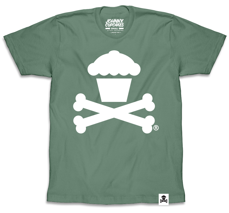 Crossbones - Sage / White