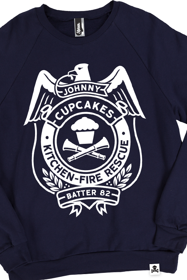 JC Vault - Adult Medium - Kitchen Fire Rescue Lightweight Crewneck ('12)