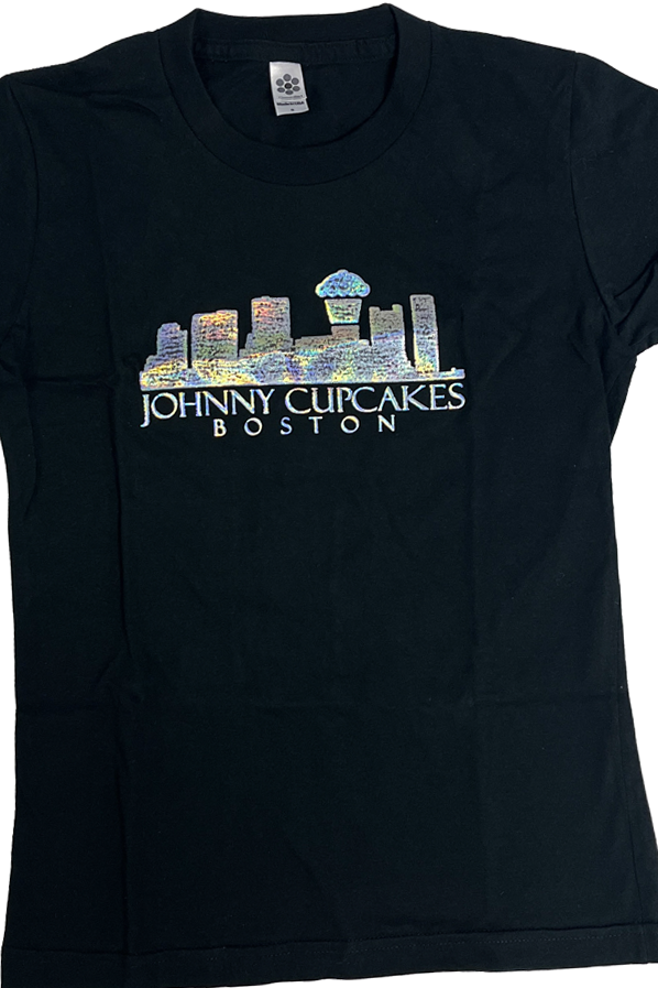 JC Vault - Women's Fitted Small - Sample / Hologram Boston Skyline (Vintage JC)