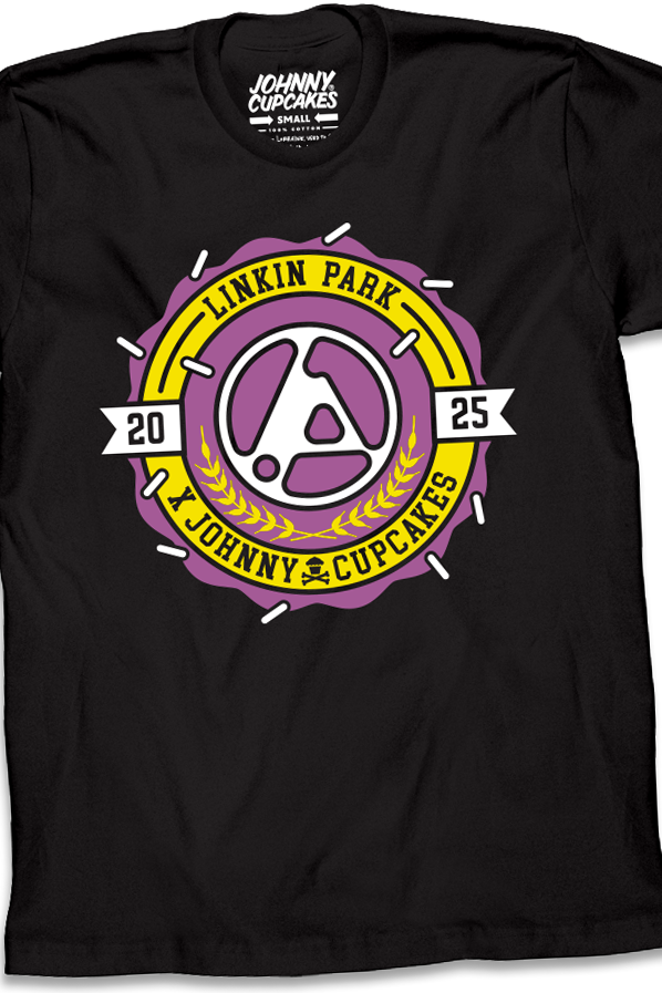 JC Vault - Adult XL - JC x Linkin Park Official Collab Tee (Collegiate Crest)