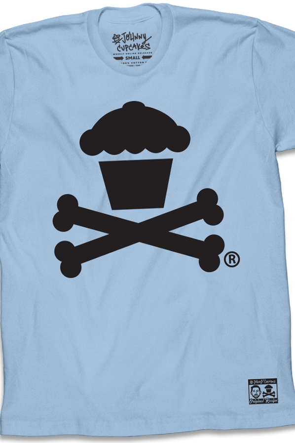 JC Vault - Adult XL - Crossbones (Light Blue / Black)