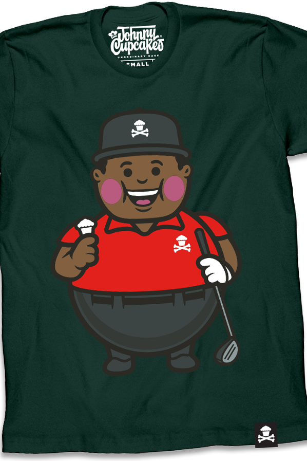 $10 Sale Tee - Tiger Cupcakes Big Kid (Green)