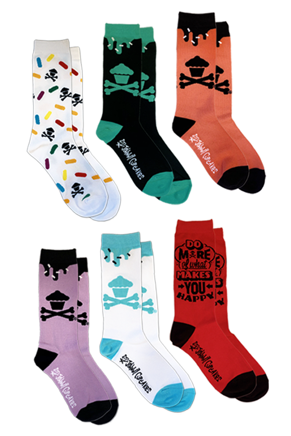 Variety Sock Bundle - 6 Colors!