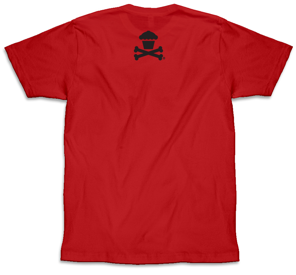 JC Vault - Adult 2XL - Basic Mini Crossbones (Red)