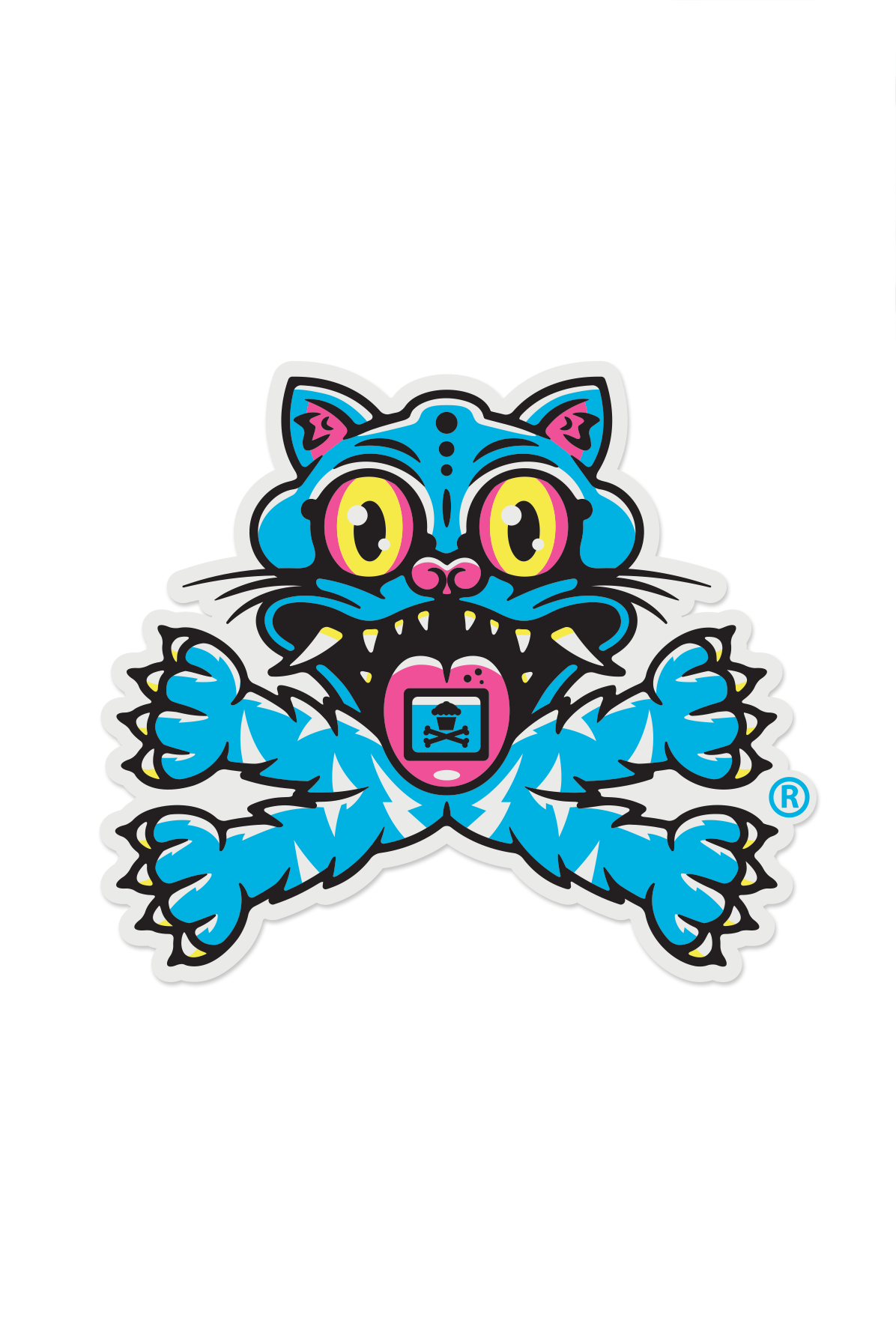 STICKER - Cake-Pop Demon Crunchers Crossbones