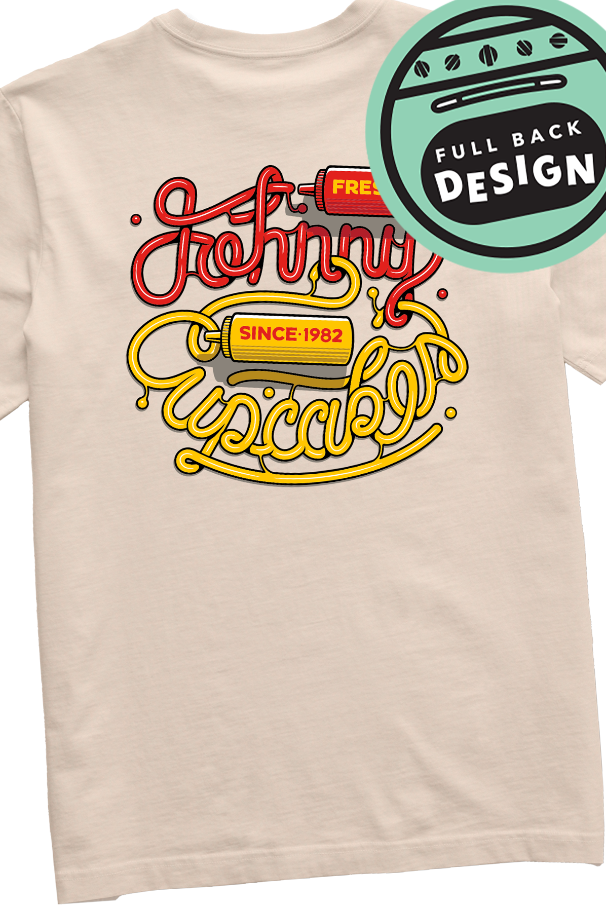 Men's Ketchup 'N Mustard Short Sleeve Premium Tee