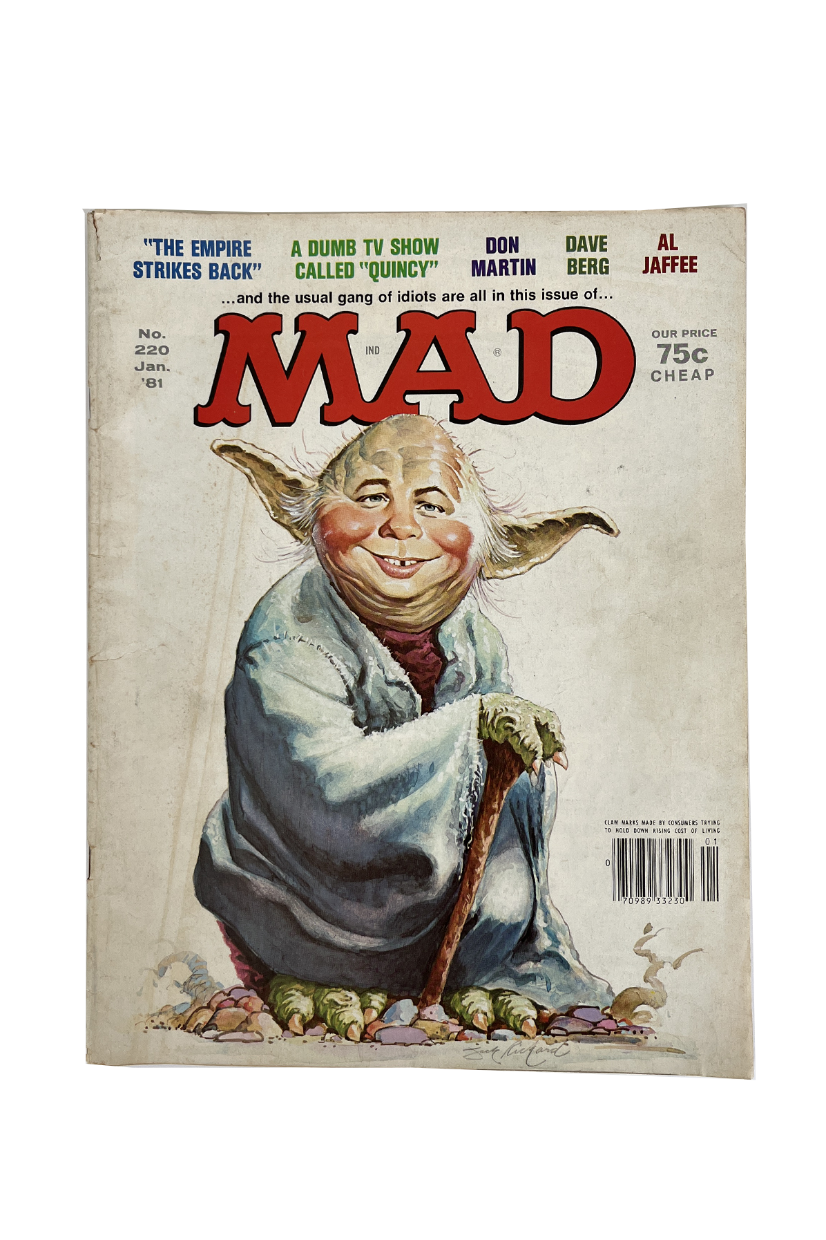 JC Vault - Johnny's Closet / Vintage Mad Magazine (Early '80's Use The Fork)