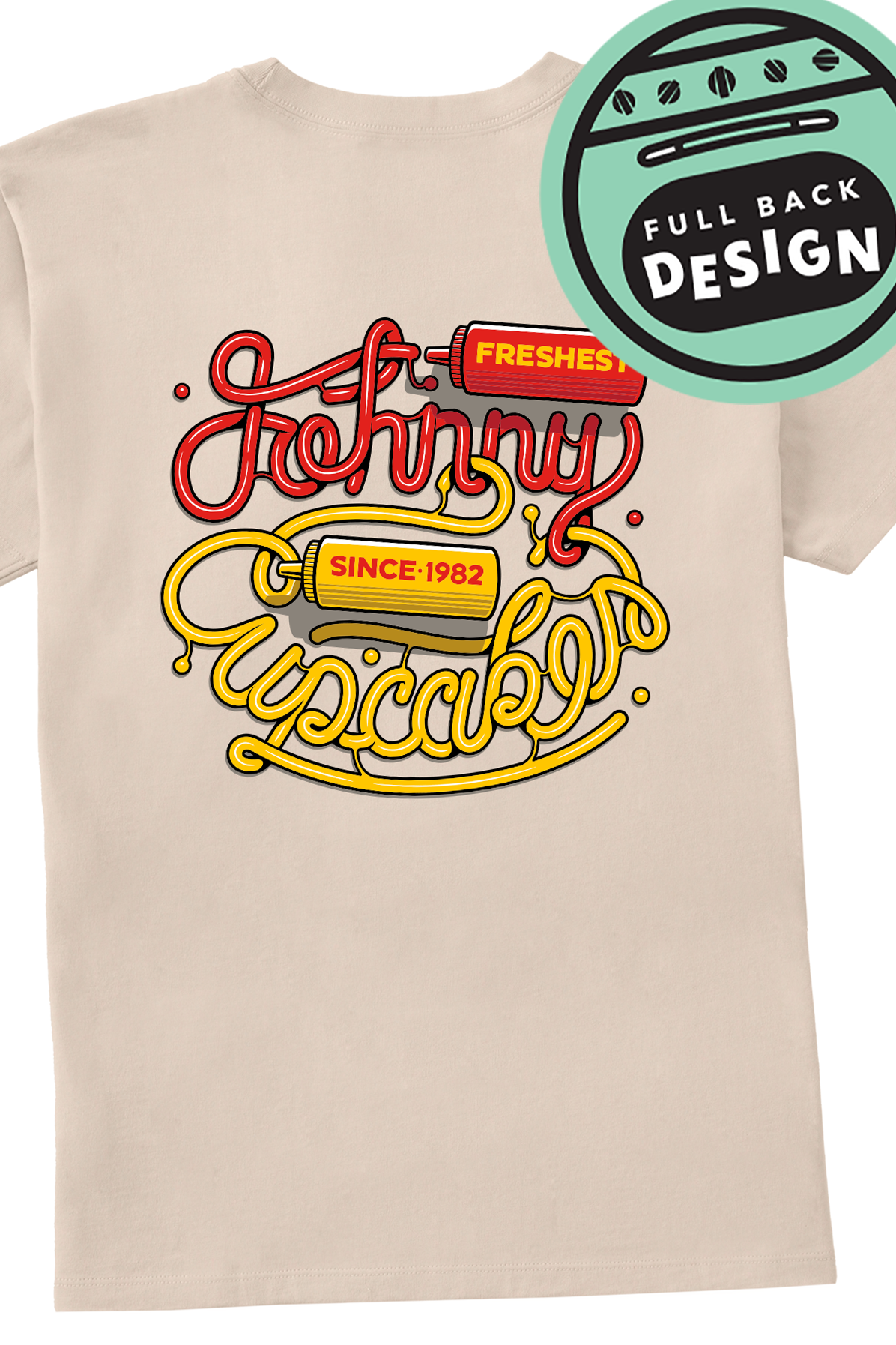 Women's Ketchup 'N Mustard Short Sleeve Premium Tee