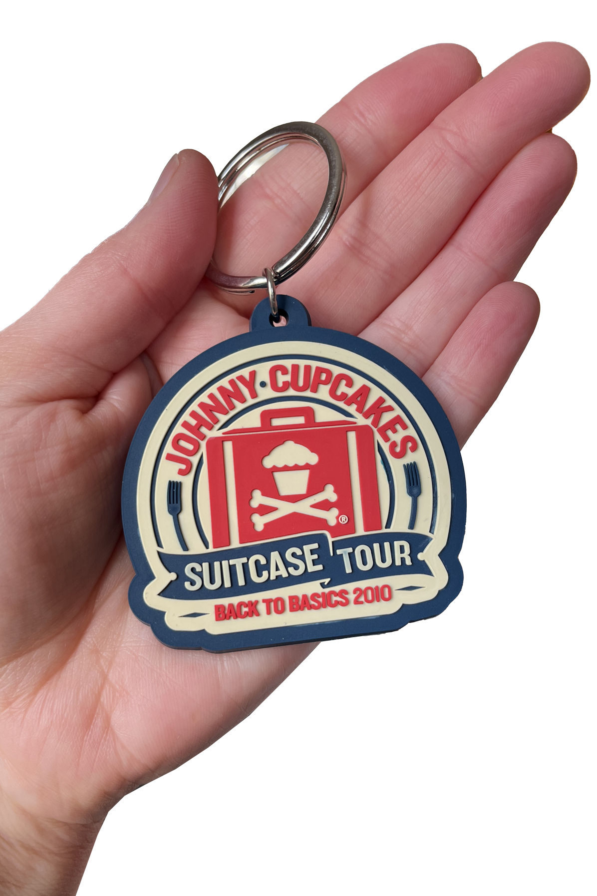 JC Vault - Rare Suitcase Tour Keychain