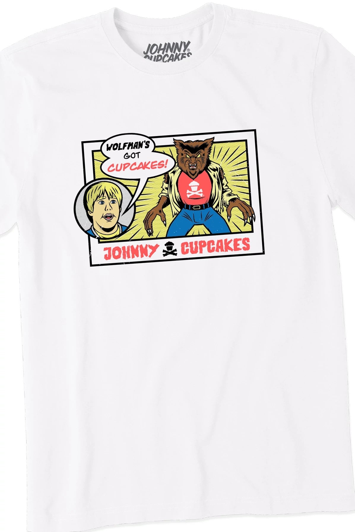 Men's Wolfie's Got Cupcakes Short Sleeve Premium Tee