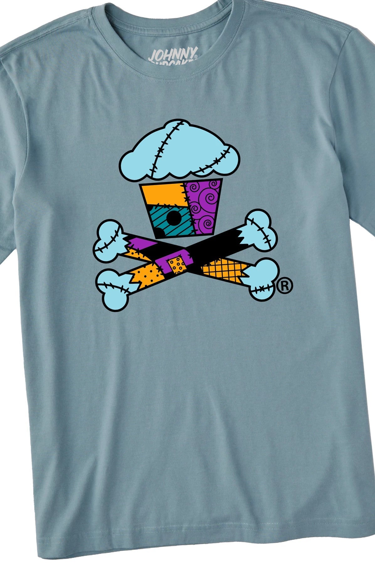 Men's Stitched Doll Crossbones Short Sleeve Premium Tee