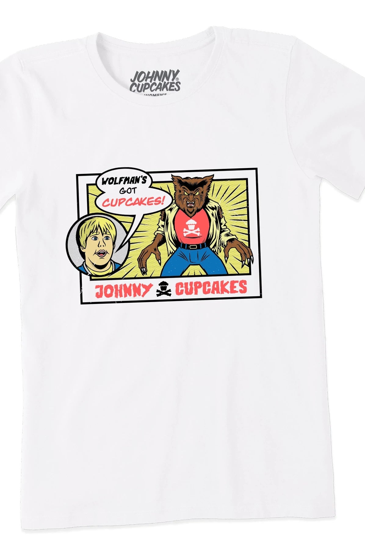 Women's Wolfie's Got Cupcakes Short Sleeve Premium Tee