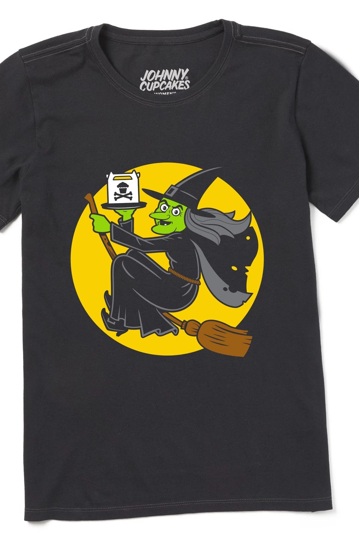 Women's Flying Broom Baker Short Sleeve Premium Tee