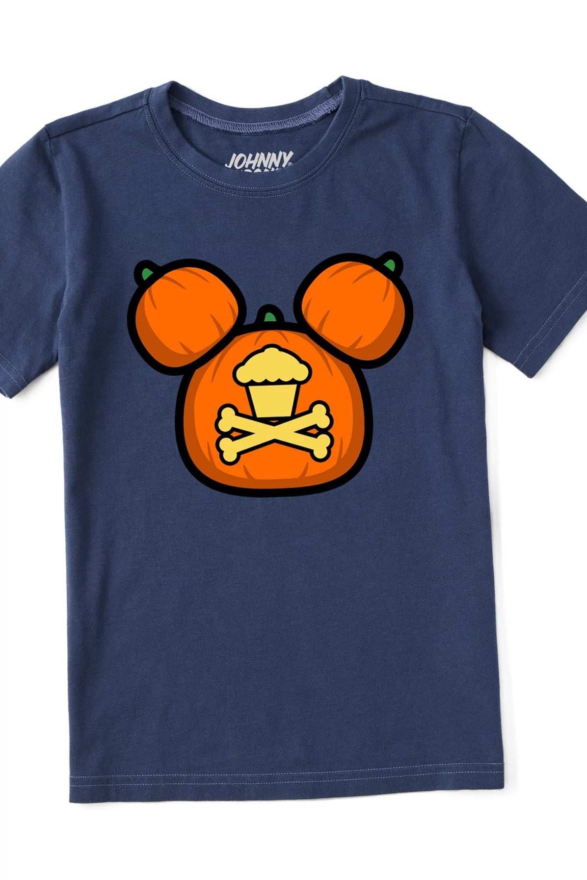 Kids Pumpkin Mouse Short Sleeve Premium Tee