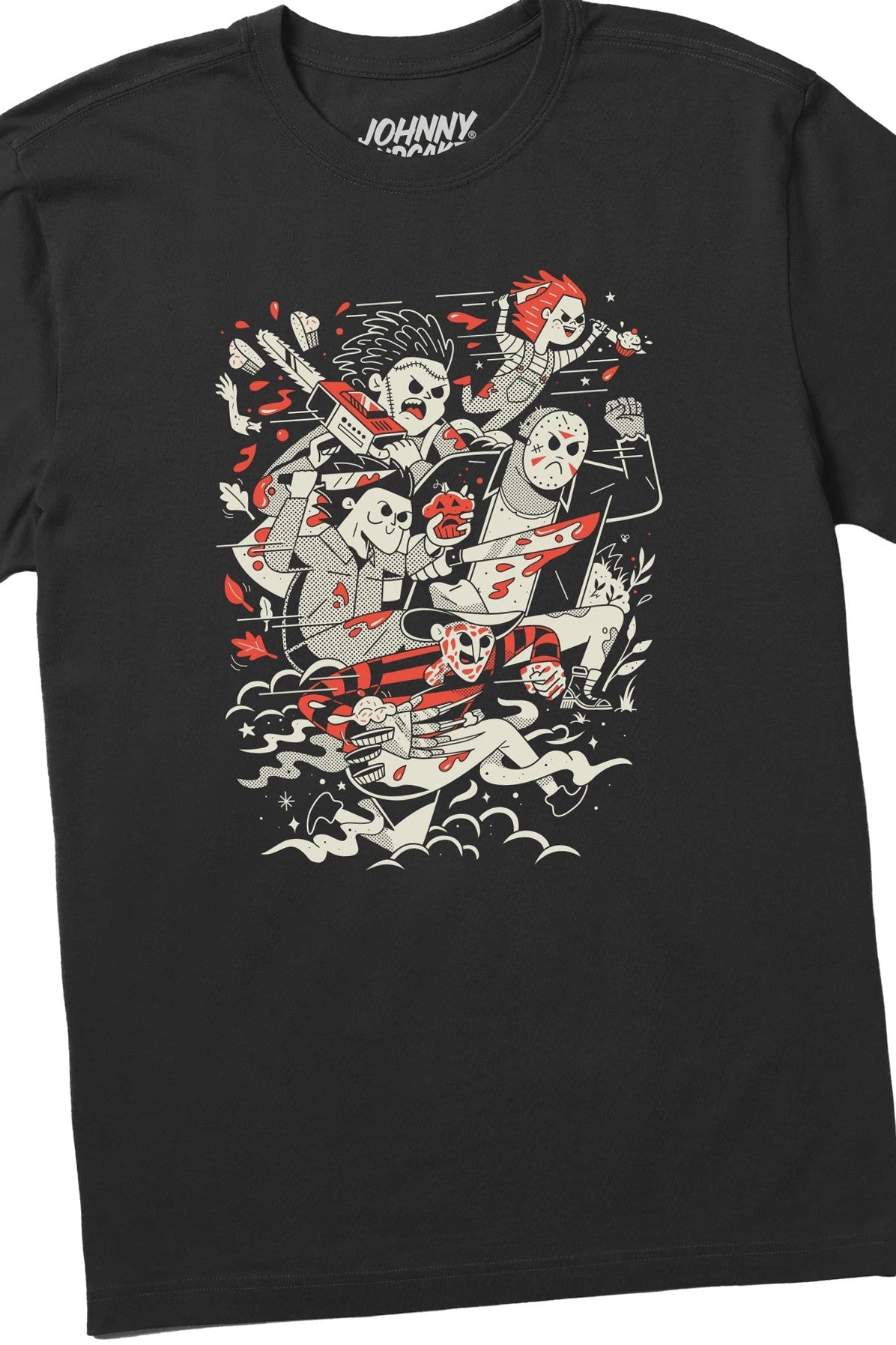 Men's Slasher Food Fight Short Sleeve Premium Tee