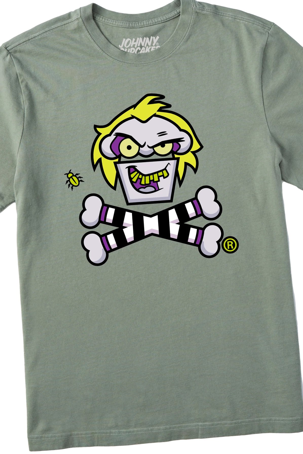 Men's Beetle Bakes Crossbones Short Sleeve Premium Tee