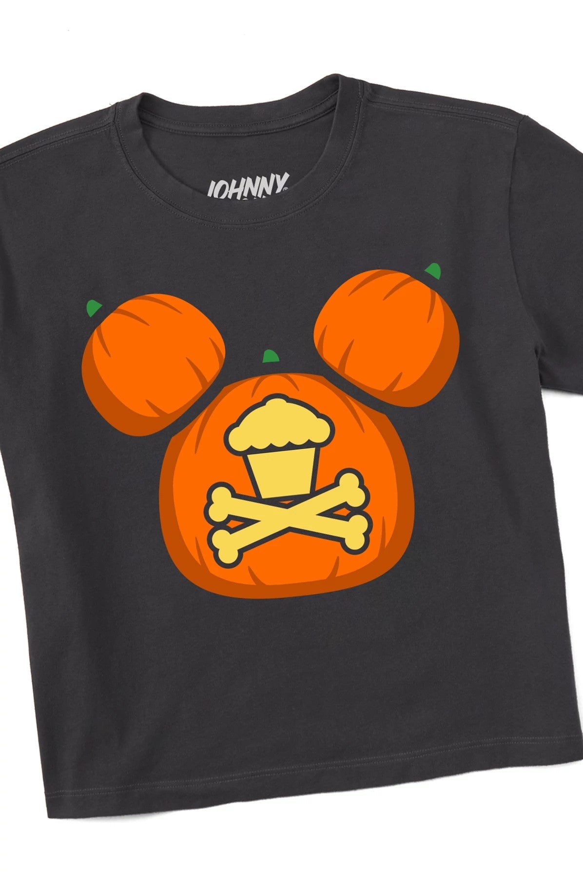 Women's Boxy Pumpkin Mouse Short Sleeve Premium Tee