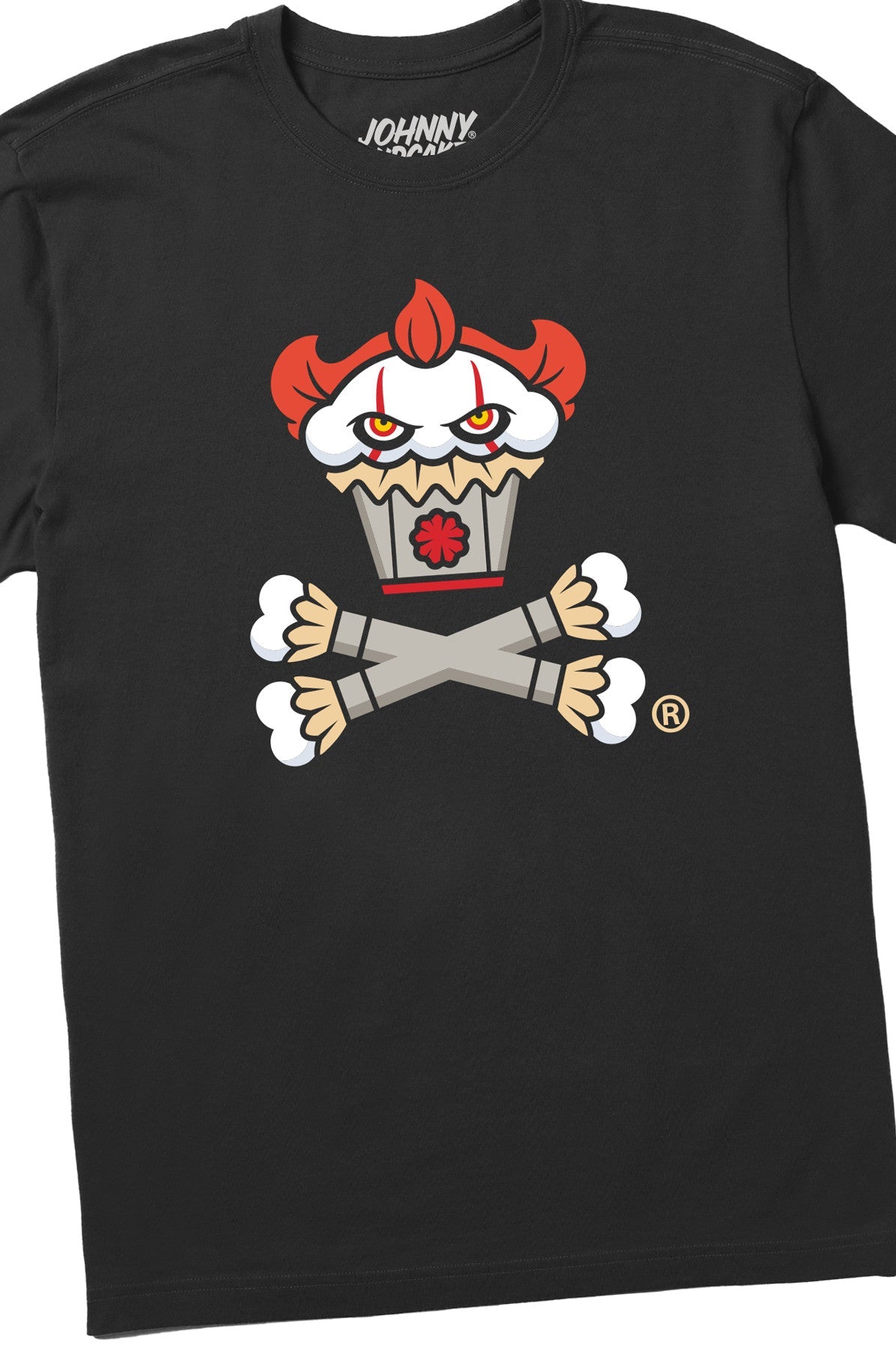 Men's Down Here Crossbones Short Sleeve Premium Tee