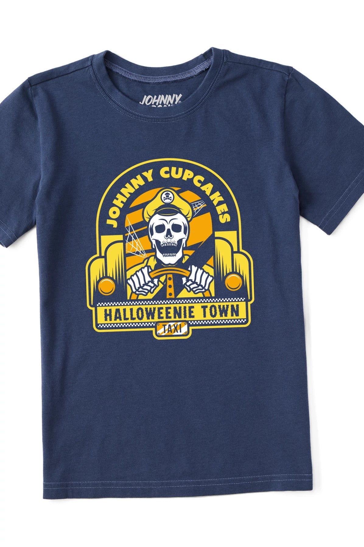 Kids Halloweenie Town Taxi Short Sleeve Premium Tee