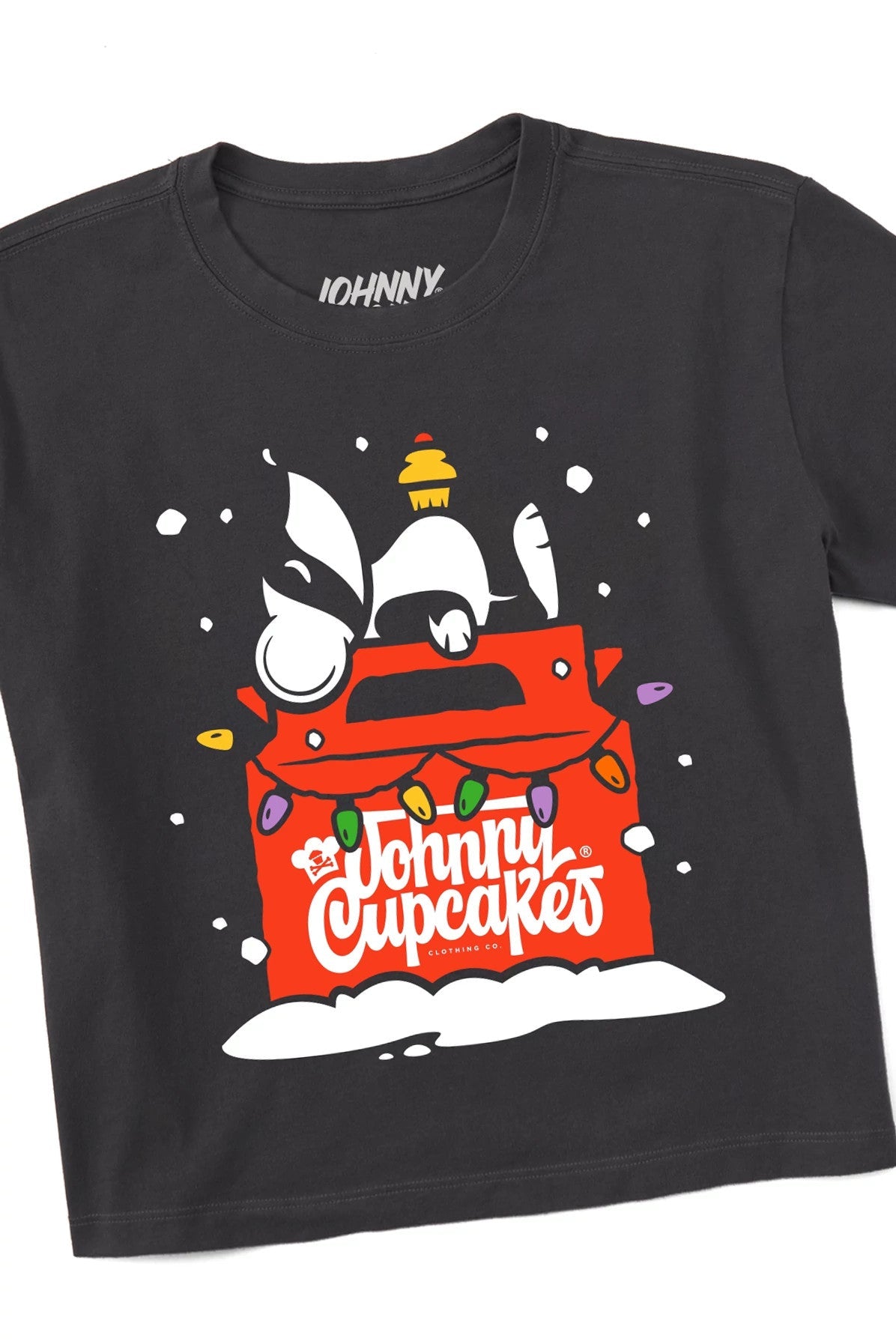 Women's Boxy A Cupcake Christmas Short Sleeve Premium Tee