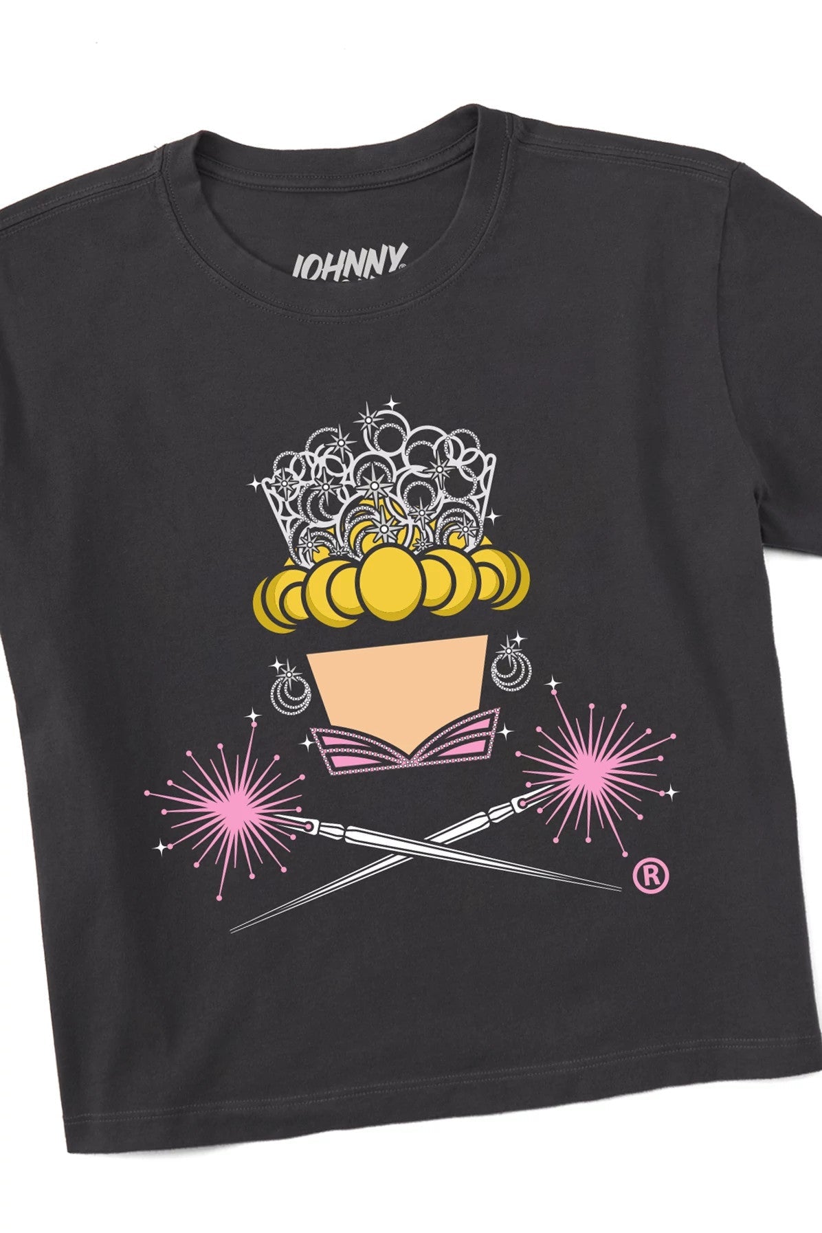 Women's Boxy Good Witch Crossbones Short Sleeve Premium Tee