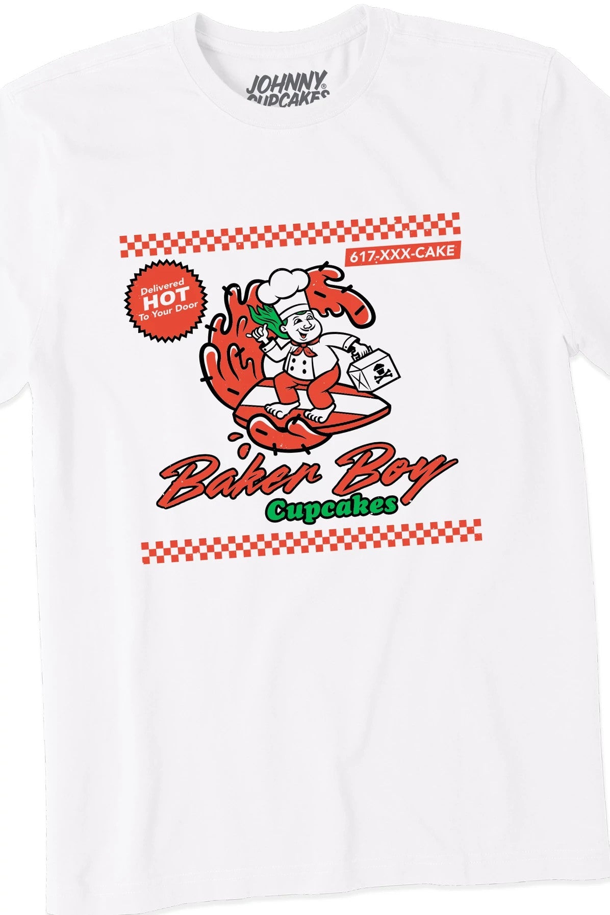 Men's Baker Boy Pizza Short Sleeve Premium Tee