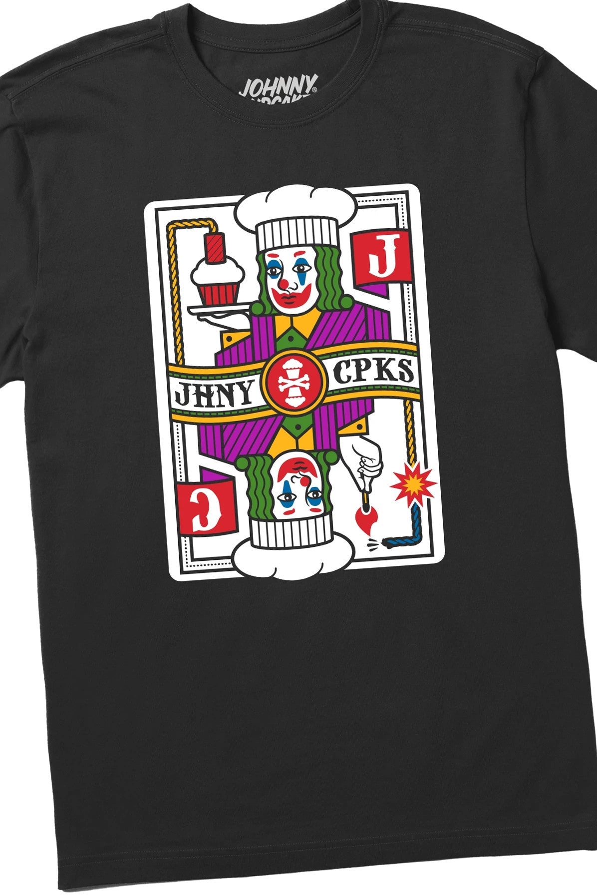 Men's Prankster Playing Card Short Sleeve Premium Tee