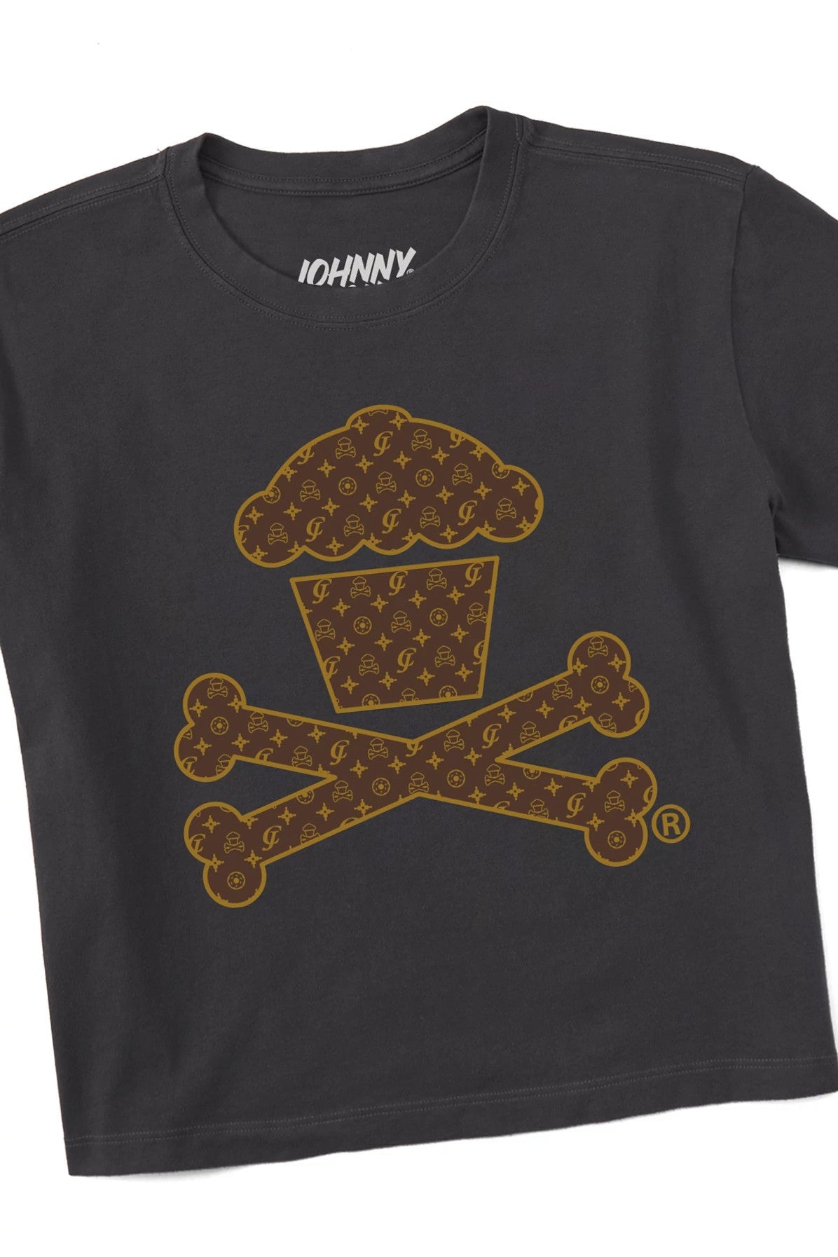 Women's Boxy Chewy Crouton Crossbones Short Sleeve Premium Tee