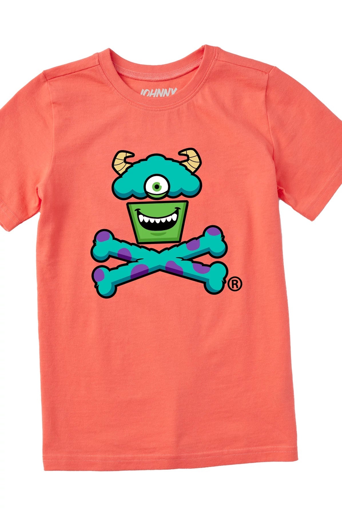 Kids Monsterous Crossbones Short Sleeve Premium Tee
