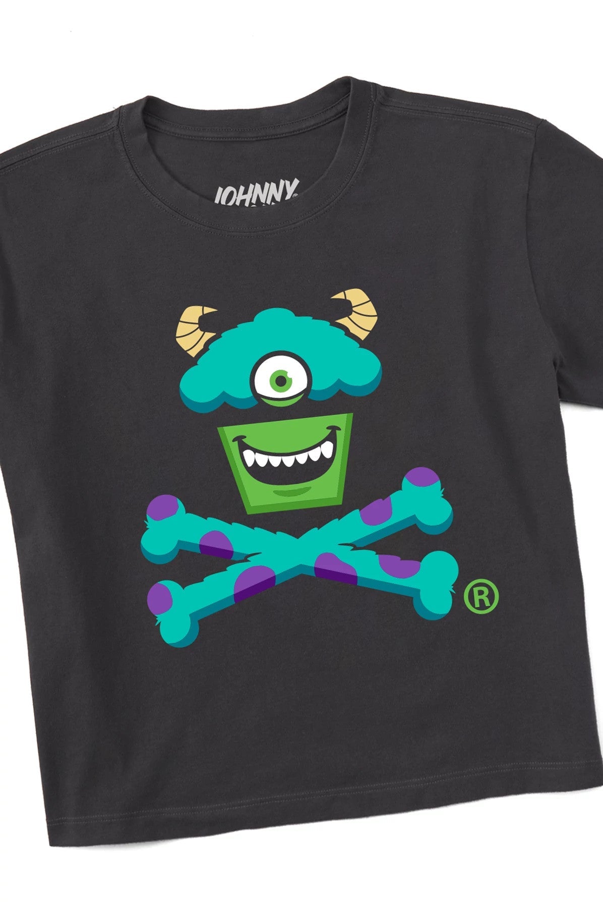 Women's Boxy Monsterous Crossbones Short Sleeve Premium Tee