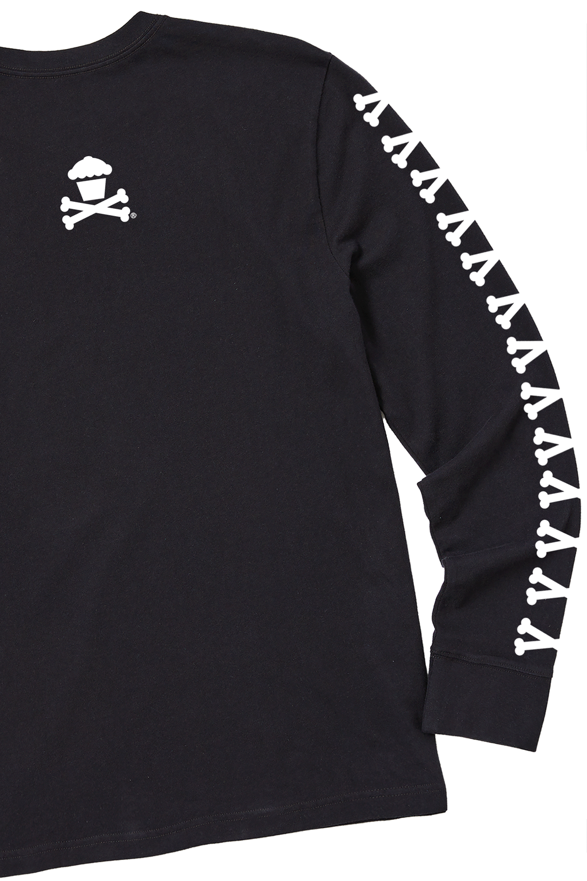 Men's Basic Bones Premium Long Sleeve (Black)