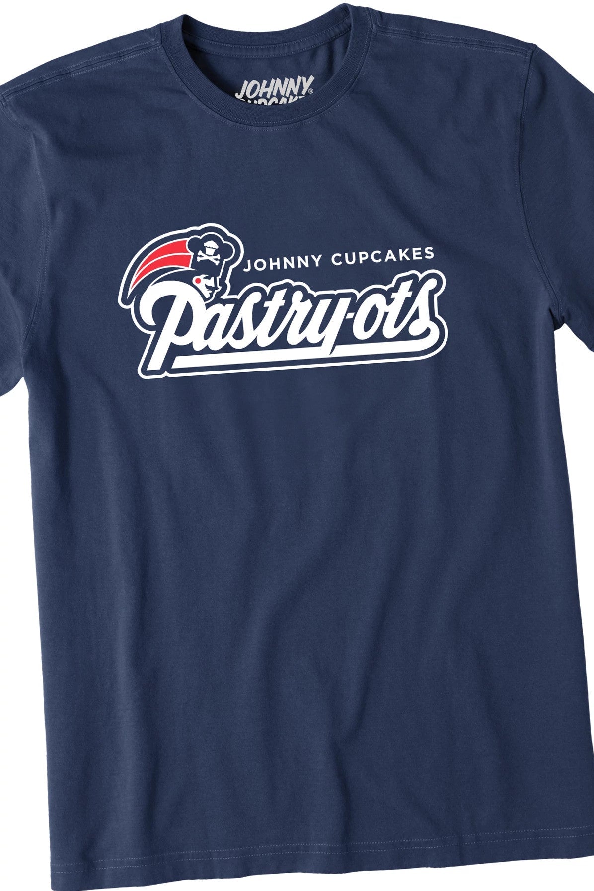 Men's Pastry-ots Short Sleeve Premium Tee / Dark Blue