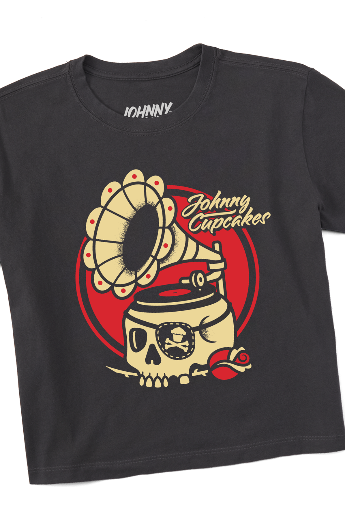 Women's Boxy Vintage Vinyl Short Sleeve Premium Tee