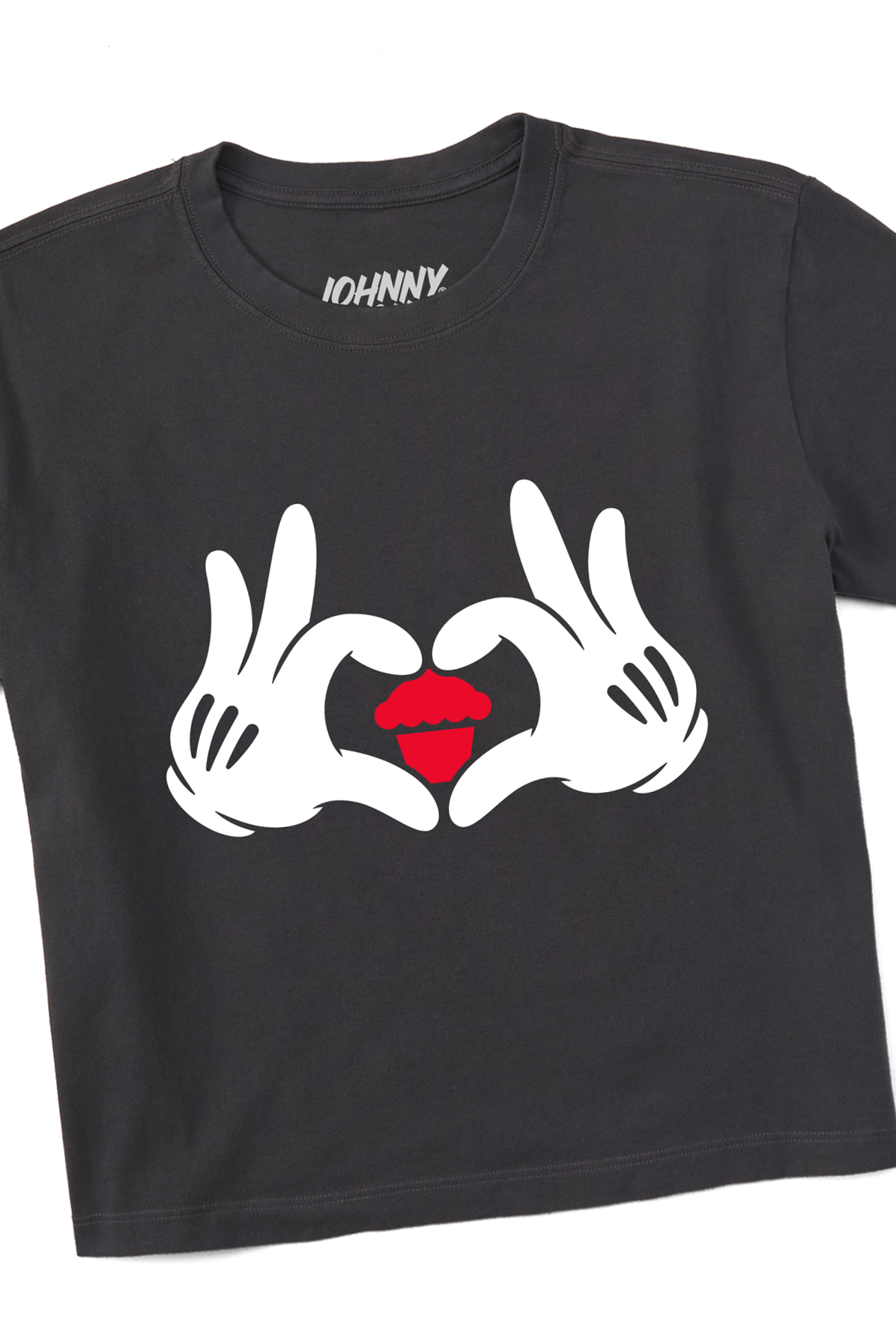 Women's Boxy Heart Hands Short Sleeve Premium Tee