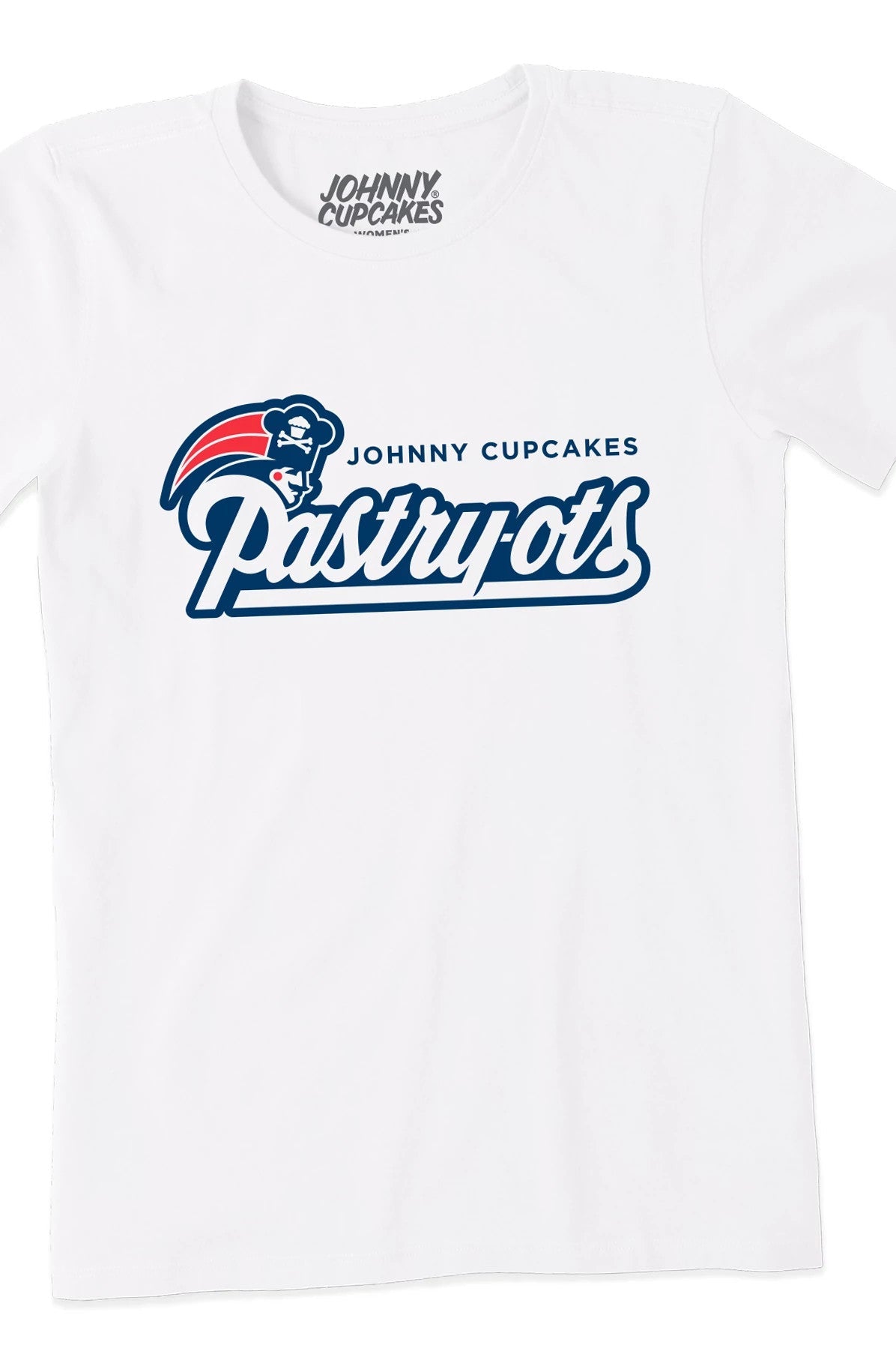 Women's Pastry-ots Short Sleeve Premium Tee / White