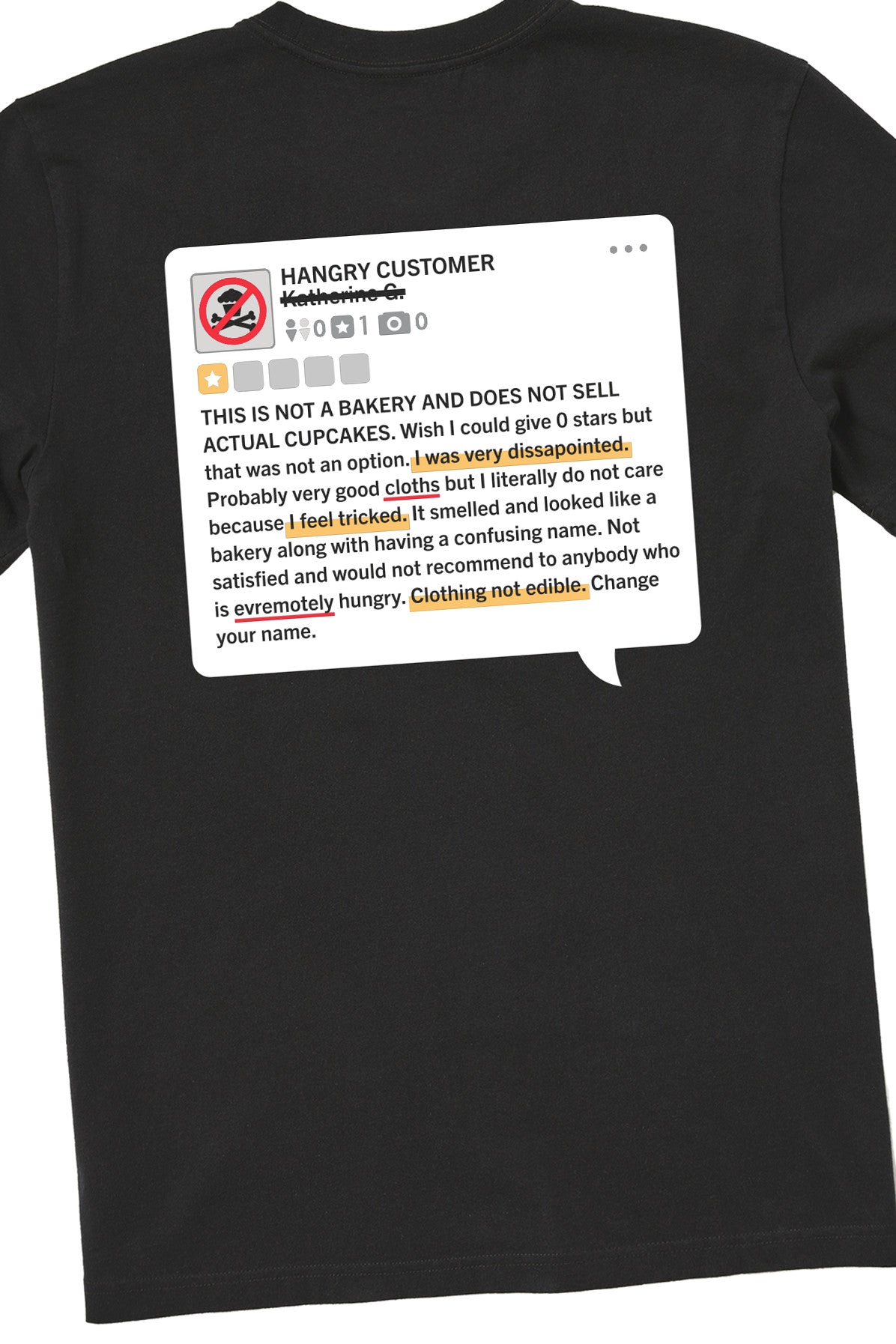 Men's Hangry Customer's Bad Review Short Sleeve Premium Tee