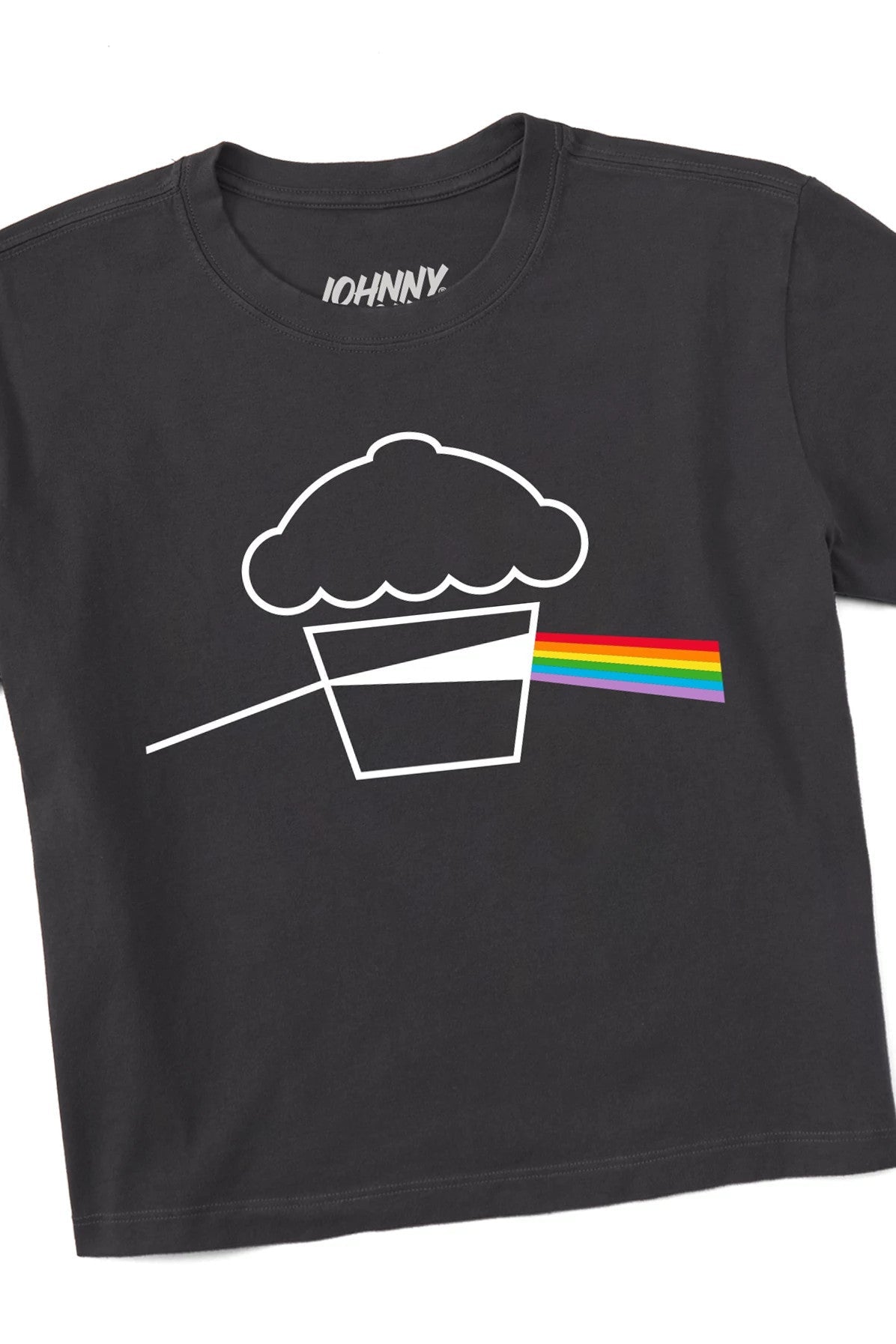 Women's Boxy Dark Side of the Spoon Short Sleeve Premium Tee