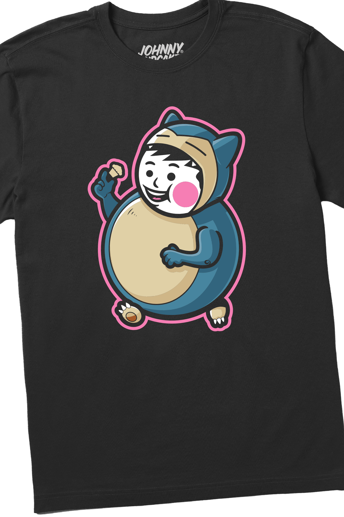 Men's Snore-Snax Big Kid Short Sleeve Premium Tee