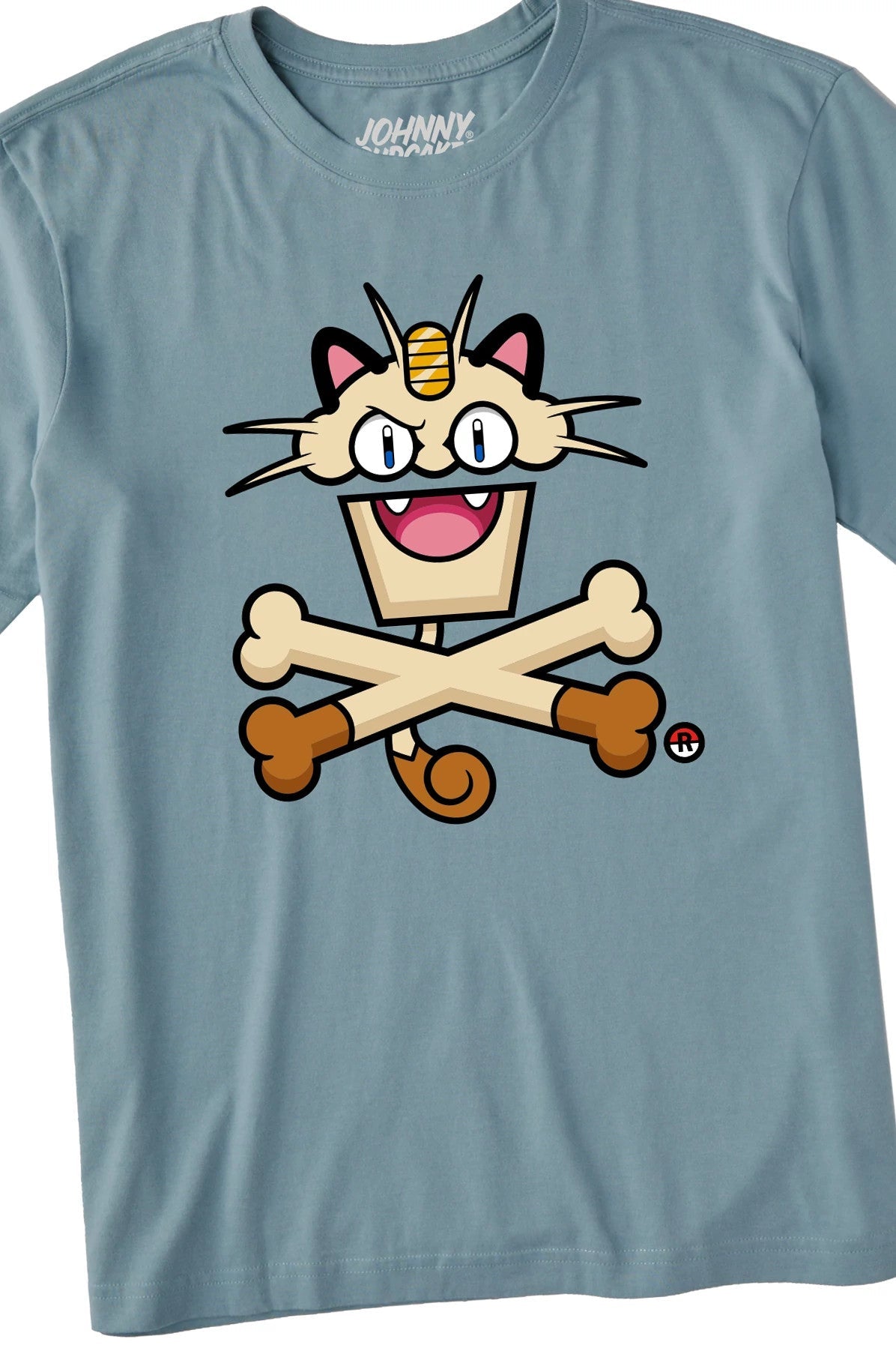 Men's Meow Crossbones Short Sleeve Premium Tee