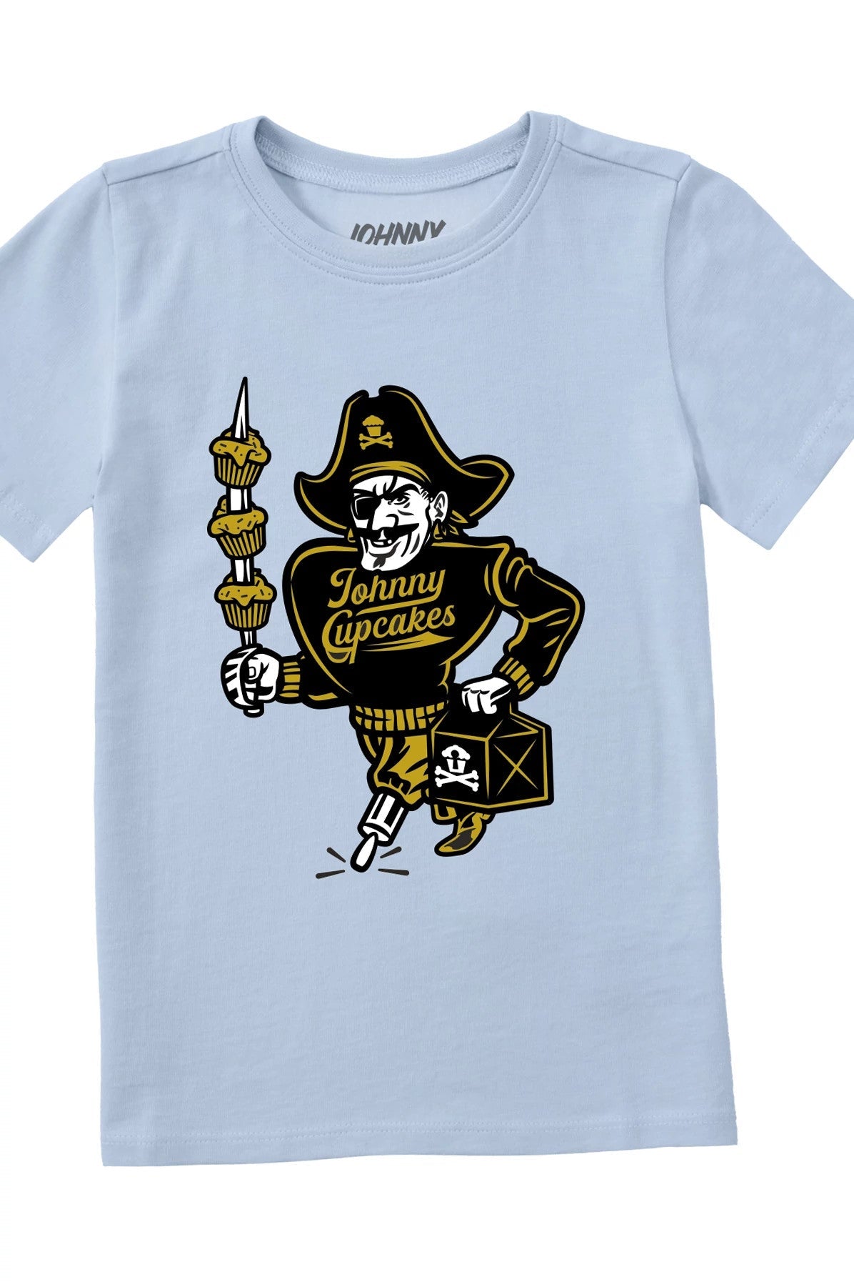 Kids Gold Pirate Short Sleeve Premium Tee
