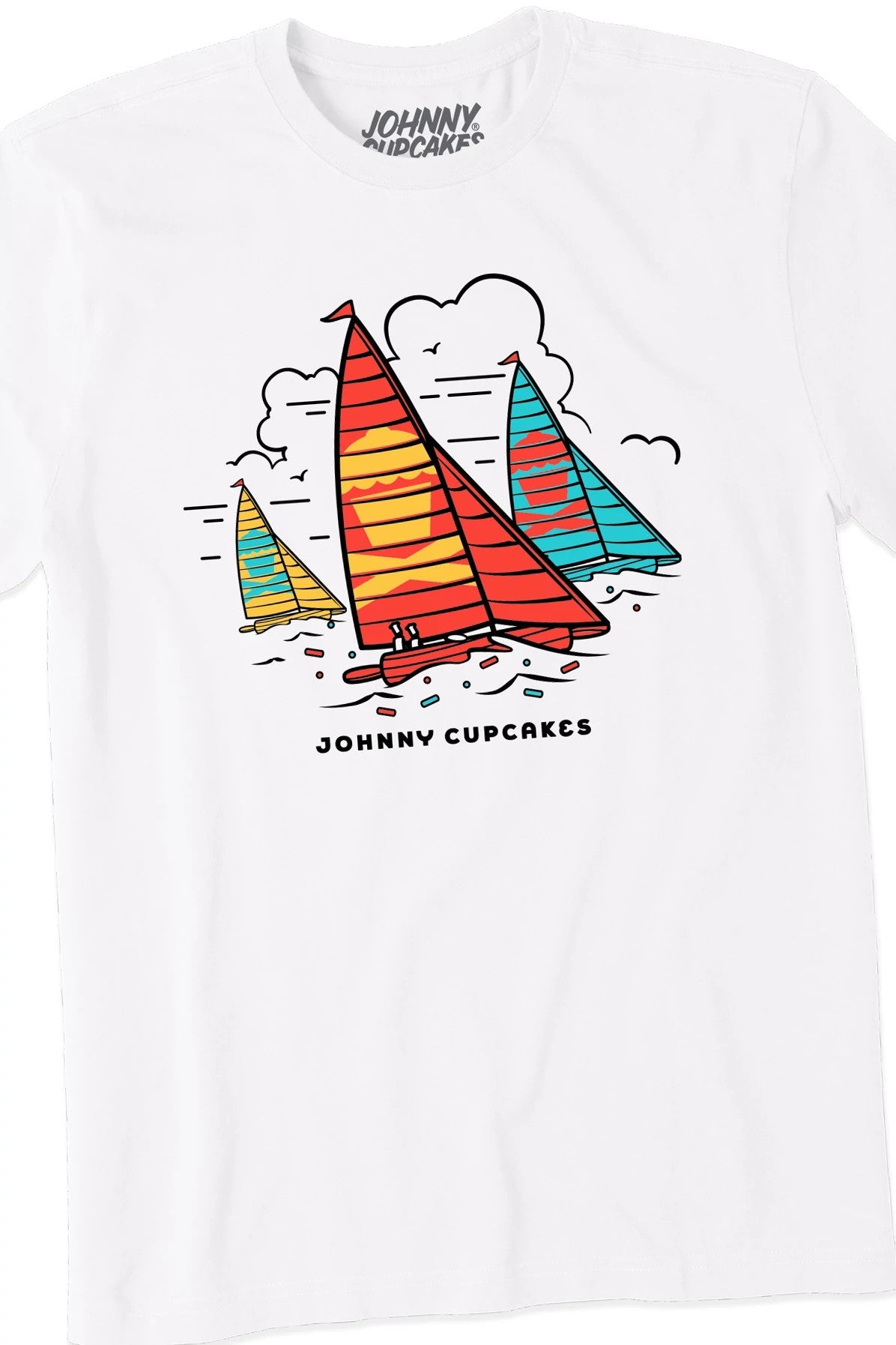 Men's Sailboats Short Sleeve Premium Tee