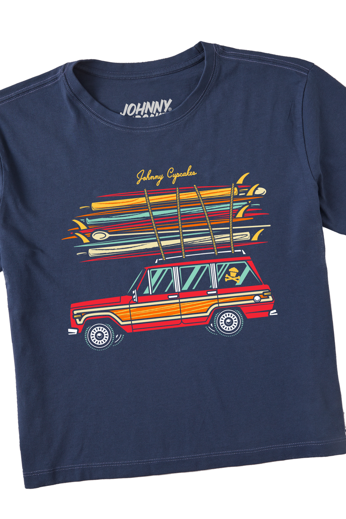 Women's Boxy Beach Mobile Short Sleeve Premium Tee