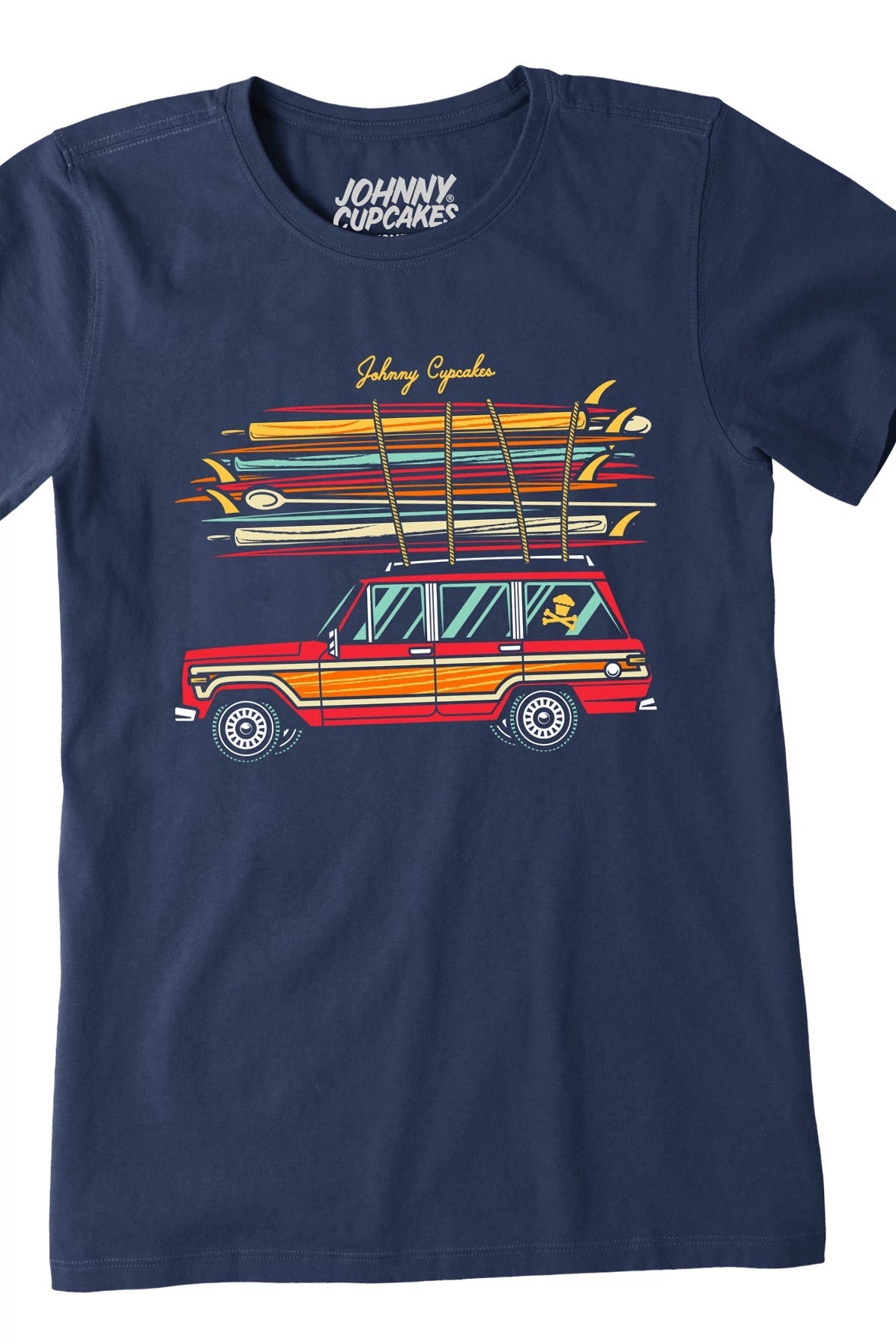 Women's Beach Mobile Short Sleeve Premium Tee