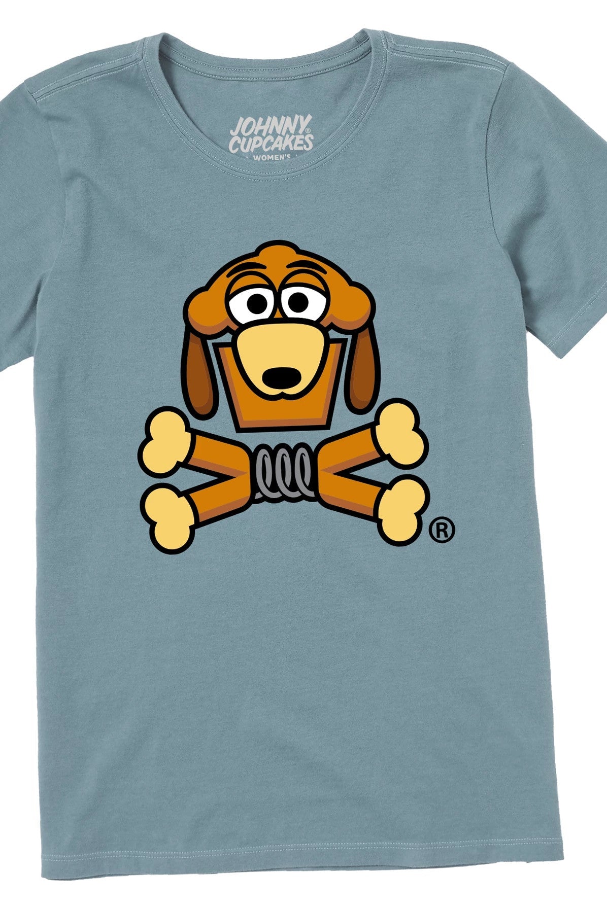 Women's Springy Pup Crossbones Short Sleeve Premium Tee