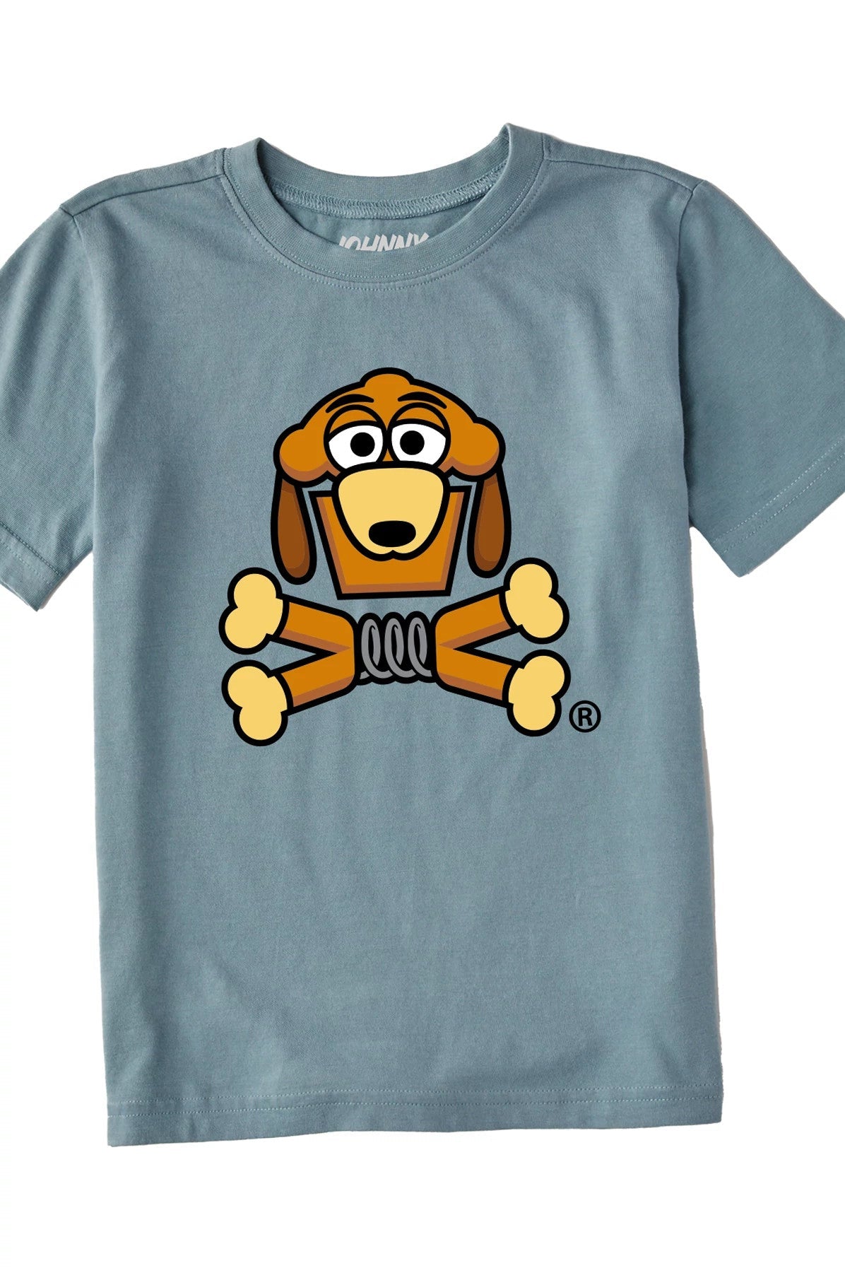 Kids Springy Pup Crossbones Short Sleeve Premium Tee